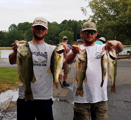 1st Place & Big Bass - Barnette & Barnette with 14.95 lbs.jpg