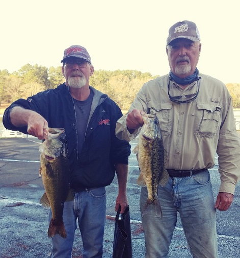 2nd Place & Big Bass - Hart & Stewart with 13.66 lbs &  5.15 lbs.jpg